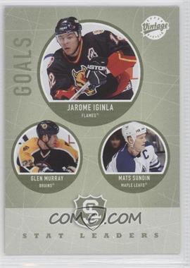 2002-03 Upper Deck Vintage - [Base] #306 - Jarome Iginla, Glen Murray, Mats Sundin