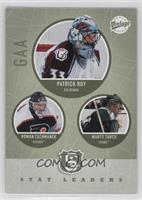 Patrick Roy, Roman Cechmanek, Marty Turco