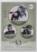 Patrick Roy, Roman Cechmanek, Marty Turco