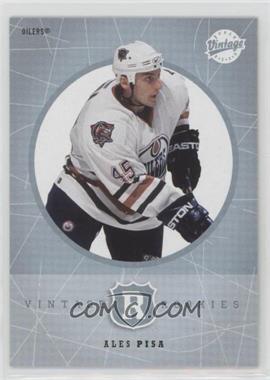 2002-03 Upper Deck Vintage - [Base] #331 - Vintage Rookies - Ales Pisa