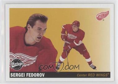 2002-03 Upper Deck Vintage - [Base] #89 - Sergei Fedorov