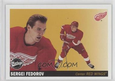 2002-03 Upper Deck Vintage - [Base] #89 - Sergei Fedorov