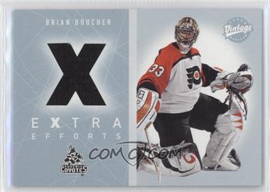 2002-03 Upper Deck Vintage - Extra Efforts #EE-BB - Brian Boucher