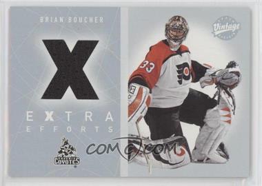 2002-03 Upper Deck Vintage - Extra Efforts #EE-BB - Brian Boucher