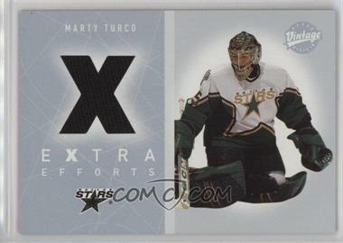 2002-03 Upper Deck Vintage - Extra Efforts #EE-MT - Marty Turco