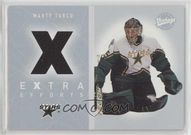 2002-03 Upper Deck Vintage - Extra Efforts #EE-MT - Marty Turco