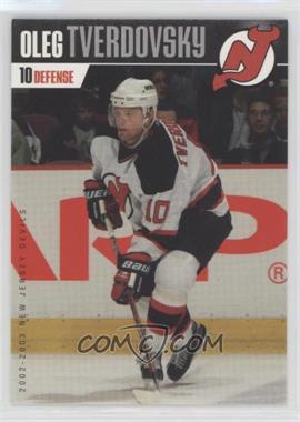 2002-03 Verizon Wireless New Jersey Devils - [Base] #10 - Oleg Tverdovsky