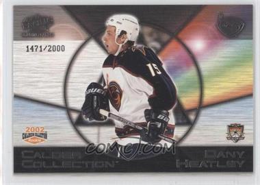 2002 Pacific Calder Collection All-Star Game - [Base] #1 - Dany Heatley /2000