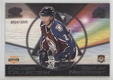 2002 Pacific Calder Collection All-Star Game - [Base] #4 - Vaclav Nedorost /2000