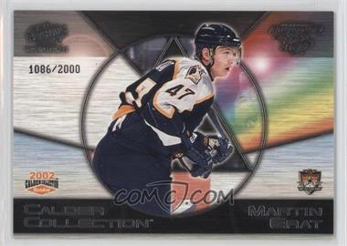 2002 Pacific Calder Collection All-Star Game - [Base] #7 - Martin Erat /2000