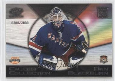 2002 Pacific Calder Collection All-Star Game - [Base] #8 - Dan Blackburn /2000