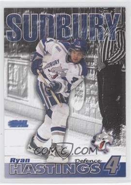 2003-04 Action Cards Sudbury Wolves - [Base] #4 - Ryan Hastings