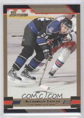 2003-04 Bowman Draft Picks - [Base] - Gold #107 - Alex Frolov