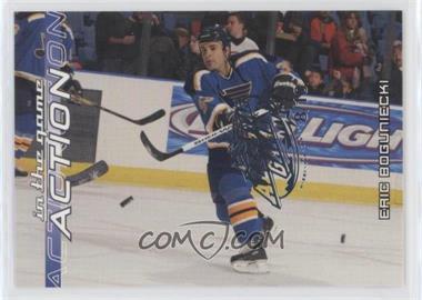 2003-04 In the Game Action - [Base] - All-Star Game #543 - Eric Boguniecki /10