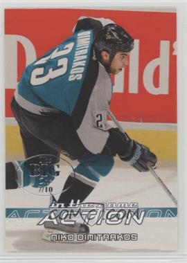 2003-04 In the Game Action - [Base] - The Big One (Vancouver) #429 - Niko Dimitrakos /10