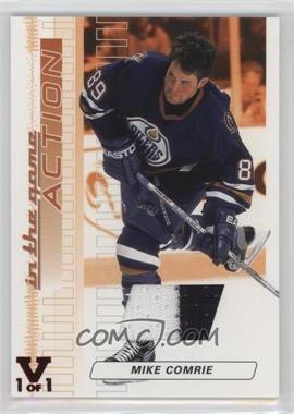 2003-04 In the Game Action - Game-Used Jerseys - ITG Vault Ruby #M-155 - Mike Comrie /1