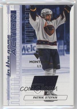 2003-04 In the Game Action - Game-Used Jerseys - Montreal Card Show #M-115 - Patrik Stefan /1
