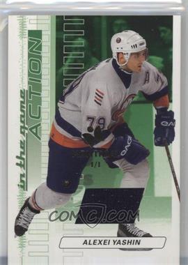 2003-04 In the Game Action - Game-Used Jerseys - Montreal Card Show #M-150 - Alexei Yashin /1