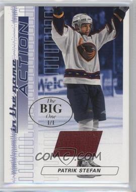 2003-04 In the Game Action - Game-Used Jerseys - The Big One (Vancouver) #M-115 - Patrik Stefan /1