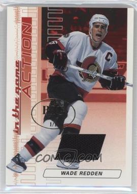 2003-04 In the Game Action - Game-Used Jerseys - The Big One (Vancouver) #M-68 - Wade Redden /1