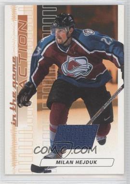 2003-04 In the Game Action - Game-Used Jerseys #M-159 - Milan Hejduk /100