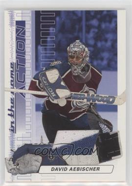 2003-04 In the Game Action - Game-Used Jerseys #M-91 - David Aebischer /300