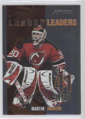 2003-04 In the Game Action - League Leaders #LL-8 - Martin Brodeur [Noted]