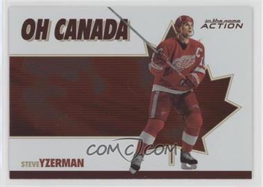 2003-04 In the Game Action - Oh Canada #OC-3 - Steve Yzerman