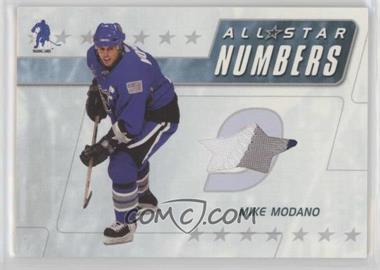 2003-04 In the Game Be A Player Memorabilia - All-Star Numbers #ASN-1 - Mike Modano /20