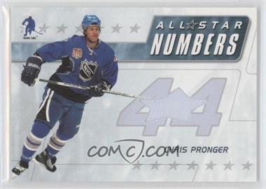 2003-04 In the Game Be A Player Memorabilia - All-Star Numbers #ASN-12 - Chris Pronger /20