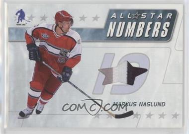 2003-04 In the Game Be A Player Memorabilia - All-Star Numbers #ASN-17 - Markus Naslund /20