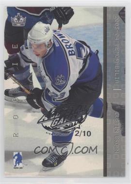 2003-04 In the Game Be A Player Memorabilia - [Base] - All-Star Game #178 - Dustin Brown /10