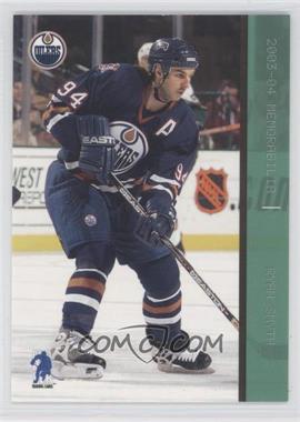 2003-04 In the Game Be A Player Memorabilia - [Base] - Emerald #79 - Ryan Smyth /10