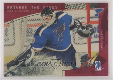 2003-04 In the Game Be A Player Memorabilia - [Base] - Ruby #108 - Chris Osgood /200