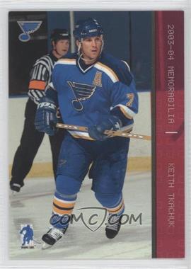 2003-04 In the Game Be A Player Memorabilia - [Base] - Ruby #44 - Keith Tkachuk /200