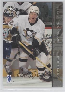 2003-04 In the Game Be A Player Memorabilia - [Base] #204 - Ryan Malone