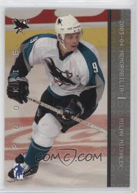 2003-04 In the Game Be A Player Memorabilia - [Base] #213 - Milan Michalek