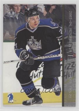 2003-04 In the Game Be A Player Memorabilia - [Base] #6 - Alexander Frolov