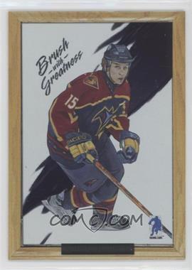 2003-04 In the Game Be A Player Memorabilia - Brush with Greatness #23 - Dany Heatley