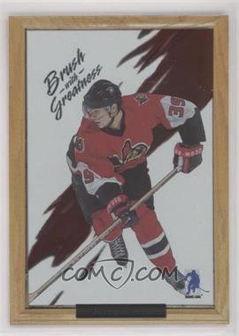 2003-04 In the Game Be A Player Memorabilia - Brush with Greatness #6 - Jason Spezza