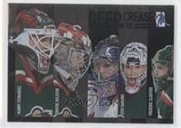 Manny Fernandez, Dwayne Roloson, Josh Harding, Frederic Cloutier