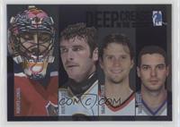 Roberto Luongo, Steve Shields, Simon Lajeunesse, Travis Scott