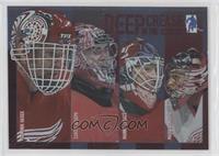 Dominik Hasek, Curtis Joseph, Manny Legace, Marc Lamothe