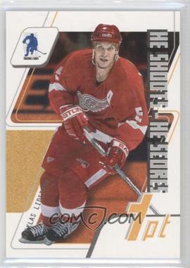2003-04 In the Game Be A Player Memorabilia - He Shoots - He Scores Redemption #_NILI - Nicklas Lidstrom