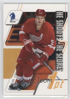 2003-04 In the Game Be A Player Memorabilia - He Shoots - He Scores Redemption #_NILI - Nicklas Lidstrom