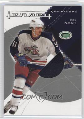 2003-04 In the Game Parkhurst Rookie - Game-Used Jersey #GUJ-11 - Rick Nash /70