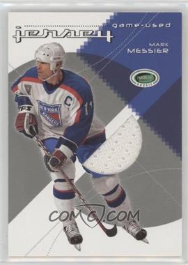 2003-04 In the Game Parkhurst Rookie - Game-Used Jersey #GUJ-31 - Mark Messier /70