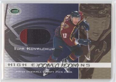 2003-04 In the Game Parkhurst Rookie - High Expectations - Gold #HE-1 - Ilya Kovalchuk