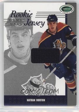 2003-04 In the Game Parkhurst Rookie - Rookie Jersey #RJ-5 - Nathan Horton /90