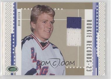 2003-04 In the Game Parkhurst Rookie - Rookie Records - Gold #RRE-5 - Brian Leetch